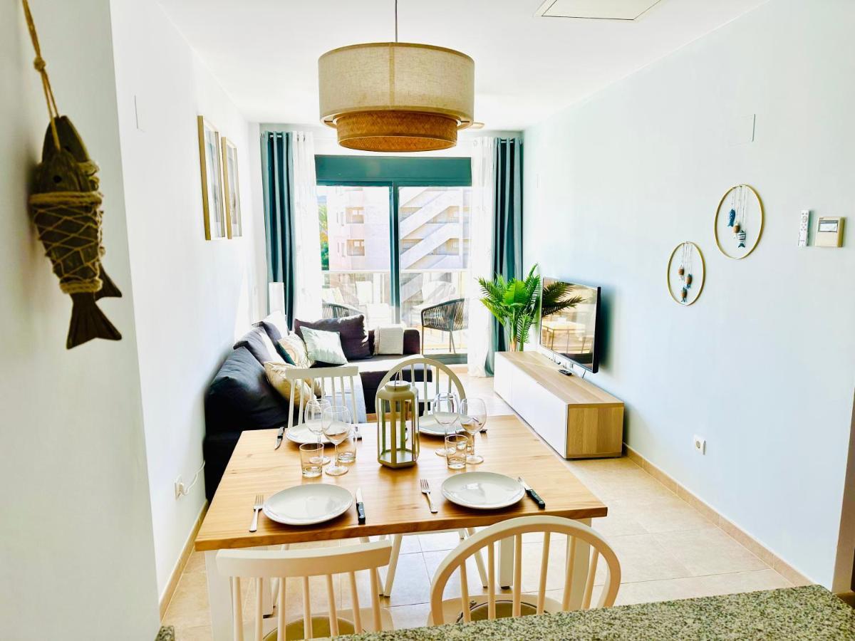Apartamento Con Piscina Y Jardin Fantastico Cala Sirenas - Nuevo Miami Playa Luaran gambar