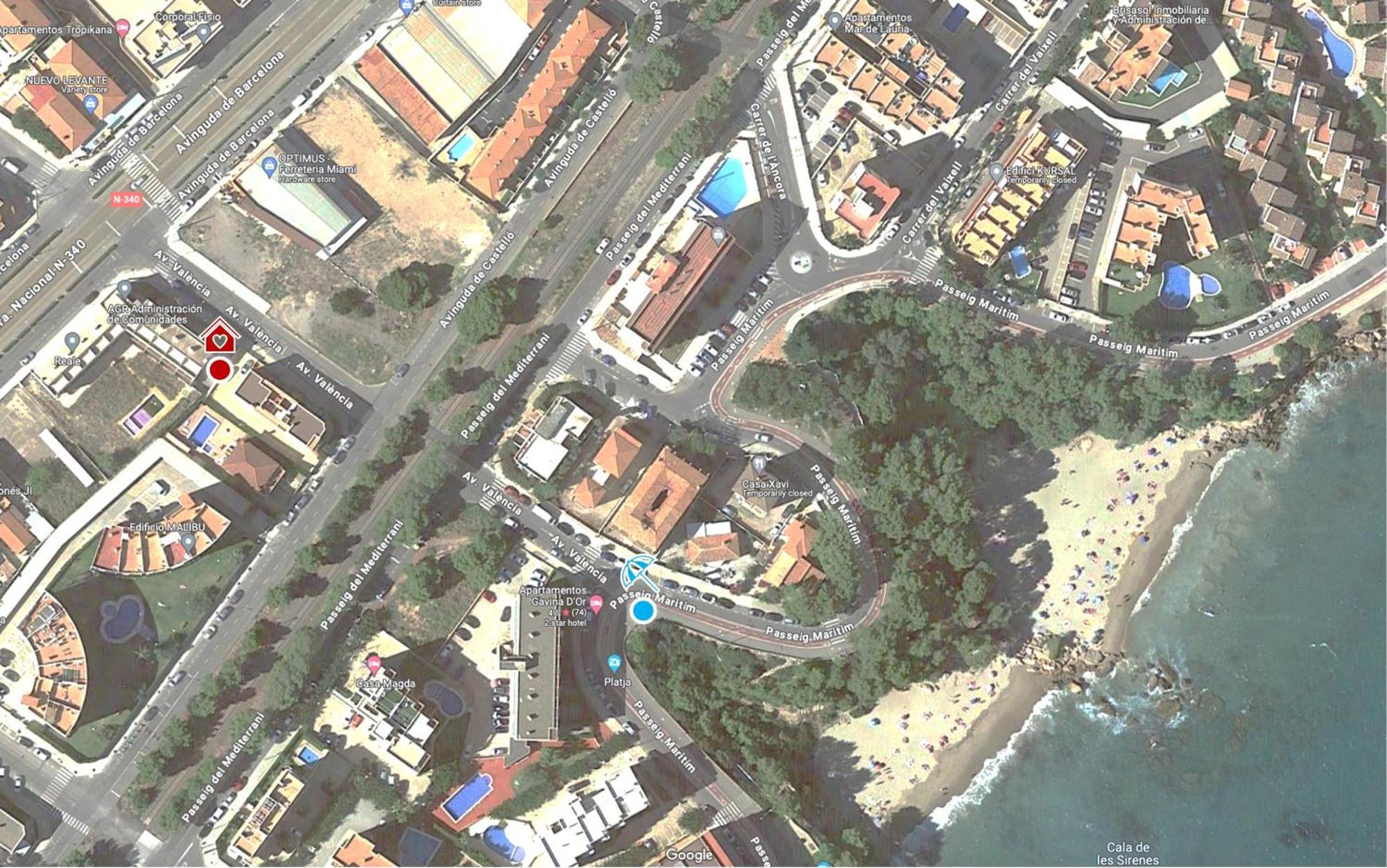 Apartamento Con Piscina Y Jardin Fantastico Cala Sirenas - Nuevo Miami Playa Luaran gambar